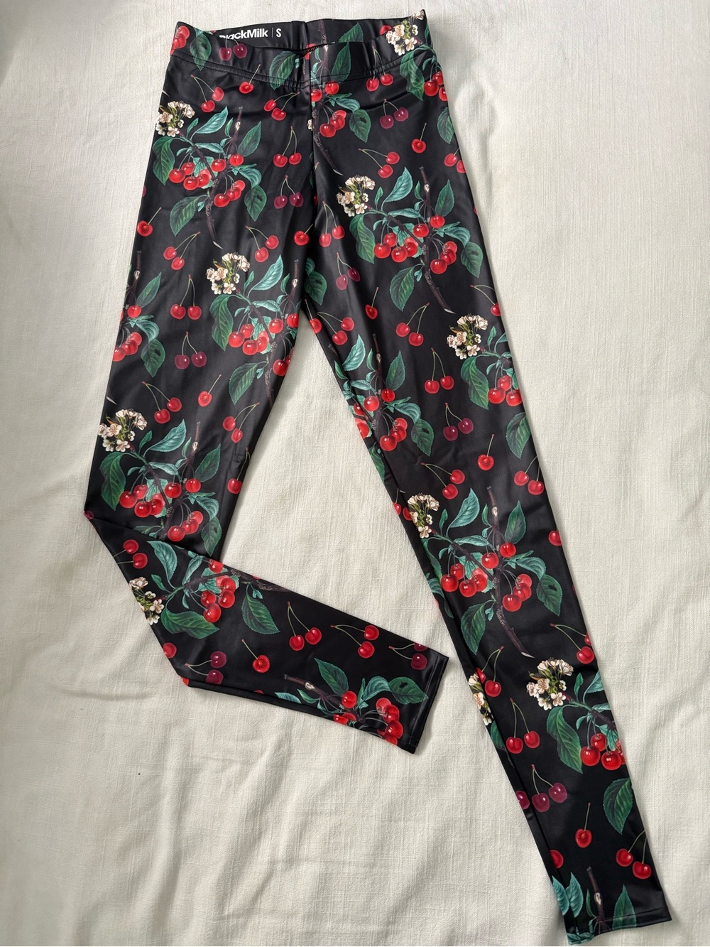 BlackMilk Cherry blossom print leggings RARE